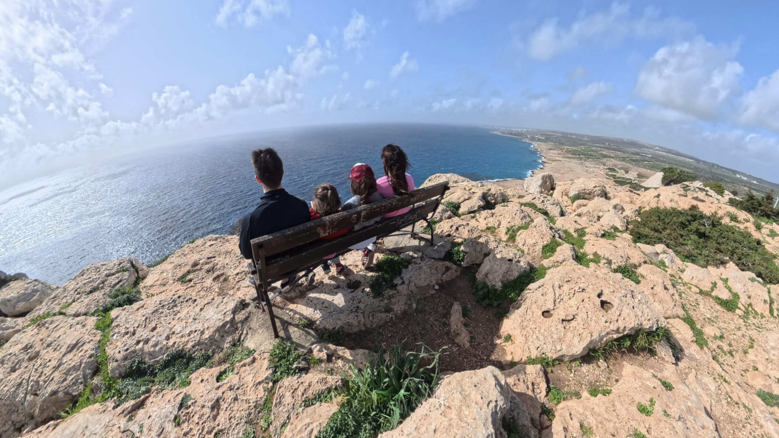 Cape Greco widok na morze