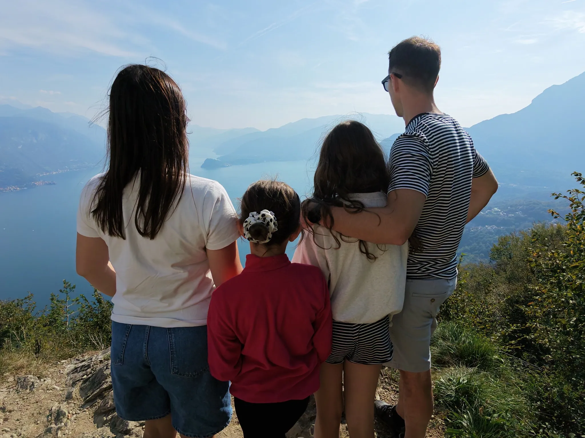 San Domenico – widok na Jezioro Como i góry